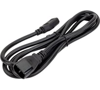 Кабель электропит. PDU 3х1.5 2м с разъемами С13-C14 ITK PC-C13C14-2M