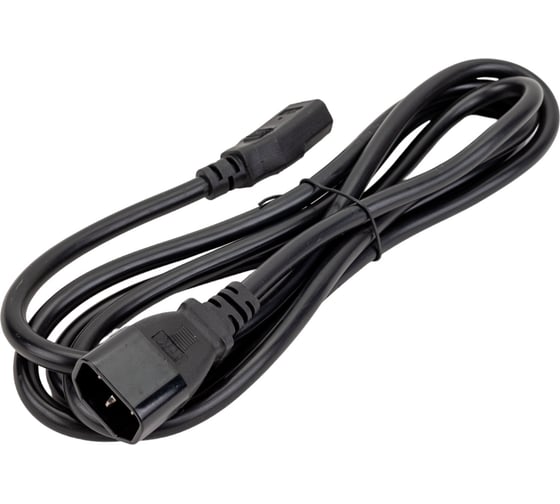 Кабель электропит. PDU 3х1.5 2м с разъемами С13-C14 ITK PC-C13C14-2M