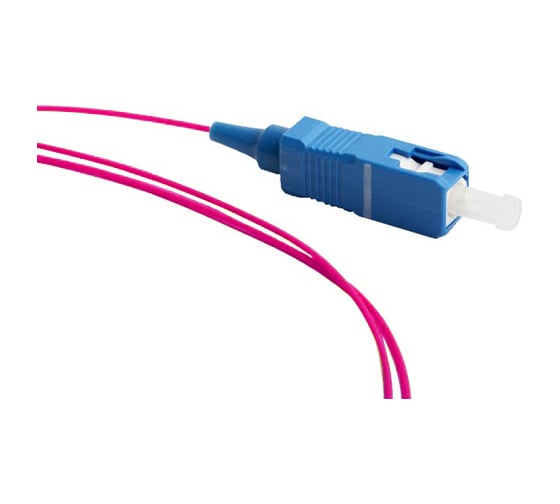 Пигтейл Hyperline волоконно-оптический, mm 50/125 (om4), sc, 1 м, lszh 375423
