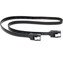 Кабель 5Bites sata v2.0 0.5m black SATA2-750S-BK