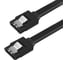 Кабель 5Bites sata v2.0 0.5m black SATA2-750S-BK 1