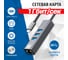 Кабель-адаптер 5Bites usb3.1 3хusb3.0 rj45 1g al grey UA3C-45-12BK 2