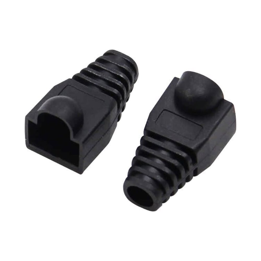 Изолирующий колпачок Ripo для разъемов rj-45, чёрный, диаметр 6,1 мм ...