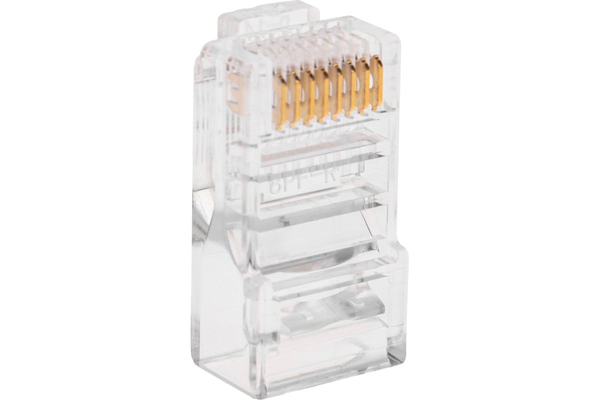 Сквозной разъем REXANT RJ-45(8P8C) под витую пару, UTP, CAT 5e 05-1020 ...