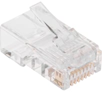 Сквозной разъем REXANT RJ-45(8P8C) под витую пару, UTP, CAT 5e 05-1020