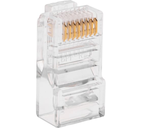 Сквозной разъем REXANT RJ-45(8P8C) под витую пару, UTP, CAT 5e 05-1020