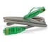 Патч-корд Hyperline u/utp, cat.6a (100 fluke component tested) 10g, lszh, 20 м, серый 239148 1