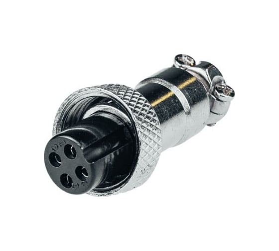 Авиационный разъем 4-pin гнездо GF-AV4F Giraffe уп. 100шт gf0361.2