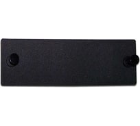 Лицевая панель (модуль) Hyperline FO-FR-W140H42-BK заглушка, черная 250388