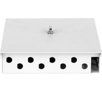 Настенный кросс NIKOMAX essential line, до 8 fc/st портов, серый, неукомплект NMF-WP08FC-OP-ES-GY