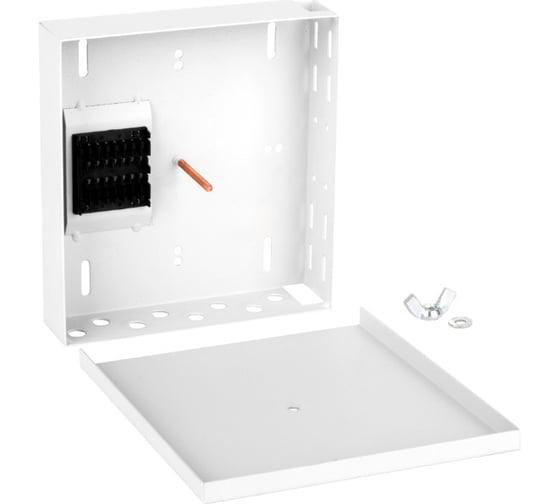 Настенный кросс NIKOMAX essential line, до 8 fc/st портов, серый, неукомплект NMF-WP08FC-OP-ES-GY