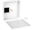 Настенный кросс NIKOMAX essential line, до 8 fc/st портов, серый, неукомплект NMF-WP08FC-OP-ES-GY 2