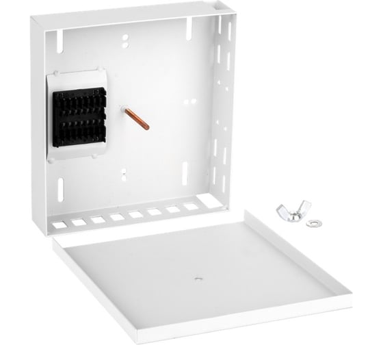 Настенный кросс NIKOMAX essential line, до 8 sc/lc портов, серый, неукомплект NMF-WP08SC-OP-ES-GY