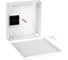 Настенный кросс NIKOMAX essential line, до 8 sc/lc портов, серый, неукомплект NMF-WP08SC-OP-ES-GY 2