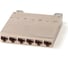Кассета для медных претерминированных решений Hyperline 6 экранированных портов rj-45 категории 6a 235662 1