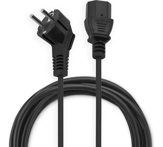 Кабель BURO AN23-1000-3 IEC C13 Евровилка 3м 817291
