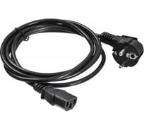 Кабель BURO BU-PCAB-1.8-16A IEC C13 Евровилка 1.8м 1856224