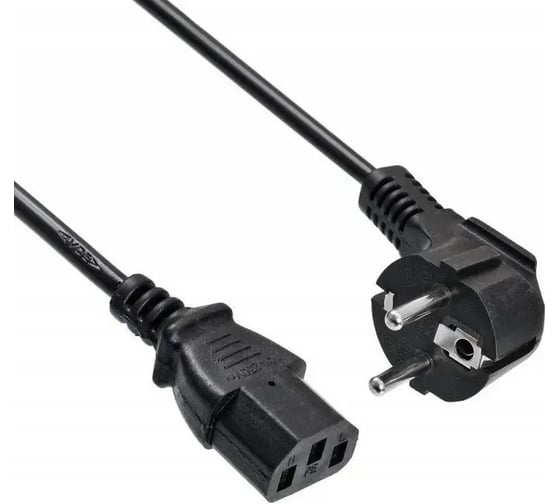 Кабель BURO BU-PCAB-1.8-16A IEC C13 Евровилка 1.8м 1856224