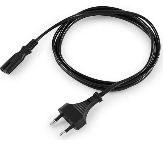 Кабель BURO BU-PCAB-1.8-2PIN IEC C7 (2-pin) Евровилка 1.8м 1856205