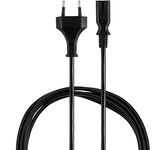 Кабель BURO BU-PCAB-1.8-2PIN IEC C7 (2-pin) Евровилка 1.8м 1856205