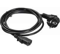 Кабель BURO BU-PCAB-3M-16A IEC C13 Евровилка 3м 1856228