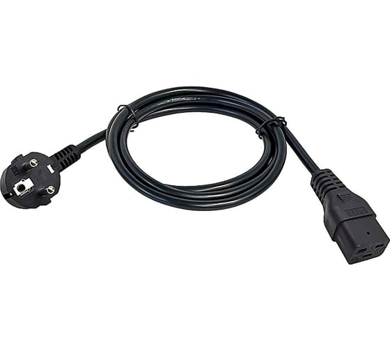 Кабель электропитания ITK pdu 3x1,5 3м c19-schuko PC-C19D-3M 1