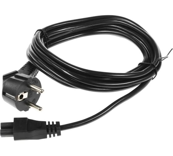 Кабель BURO IEC C5 (3-pin) Евровилка 3м (BU-PCAB-3-3PIN) 1856214