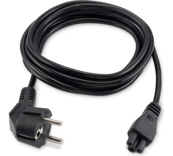 Кабель BURO IEC C5 (3-pin) Евровилка 3м (BU-PCAB-3-3PIN) 1856214