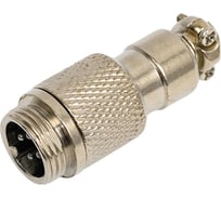 Авиационный разъем Giraffe 4-pin штекер GF-AV4M уп. 10шт gf0360.1