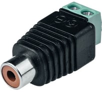 Разъем Giraffe RCA гнезда GF-RCA-TSF уп. 10шт gf0276.1