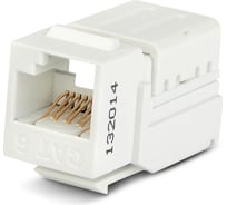 Вставка keystone Hyperline jack rj-45(8p8c), категория 6a, 110 idc, заделка с помощью ne-tool, синяя 490101