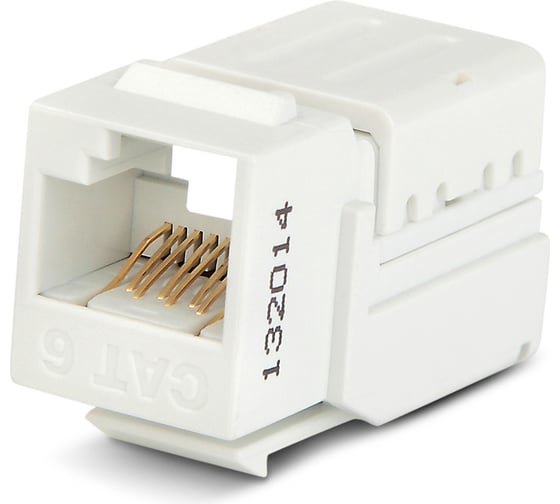 Вставка keystone Hyperline jack rj-45(8p8c), категория 6a, 110 idc, заделка с помощью ne-tool, синяя 490101 1