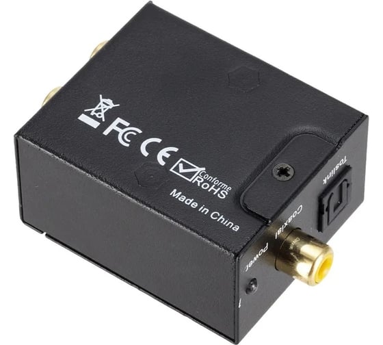 Конвертер АЦП PALMEXX AY58A Analog to Digital Audio Converter RCA to Coaxial+Toslink PX/AY58A