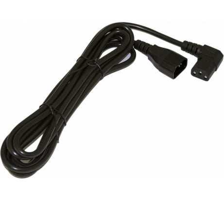 Кабель питания Hyperline PWC-IEC13A-IEC14-3.0-BK 432096