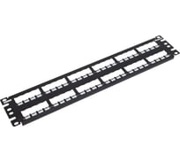 Патч-панель PANDUIT CP48BLY модульная цельнометаллическая Mini-Com 19, 48 портов, 2U 29820