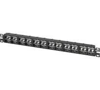 Патч-панель PANDUIT CPP48HDWBLY модульная высокой плотности Mini-Com 19, 48 портов, 1U 29784