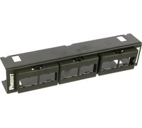Патч-панель PANDUIT CPP12WBL настенная модульная Mini-Com, 12 портов монтируется на кронштейн WB89D 29817