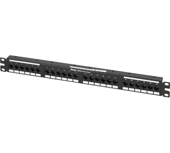 Патч-панель PANDUIT DP245E88TGY DP5e 110, категории 5e, 24 порта, Т568A/B, 1U 29887