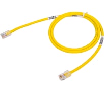 Патч-корд PANDUIT UTPCH1MYLY TX5e UTP, Cat.5e, с модульными разъёмами PAN-PLUG 30303