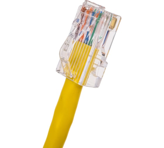 Патч-корд PANDUIT UTPCH1MYLY TX5e UTP, Cat.5e, с модульными разъёмами PAN-PLUG 30303
