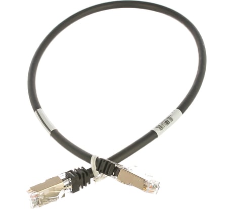 Патч-корд PANDUIT STP6X0.5MBL TX6 PLUS S/FTP, 10Gig, Cat.6А 0.5 м, черный 48345