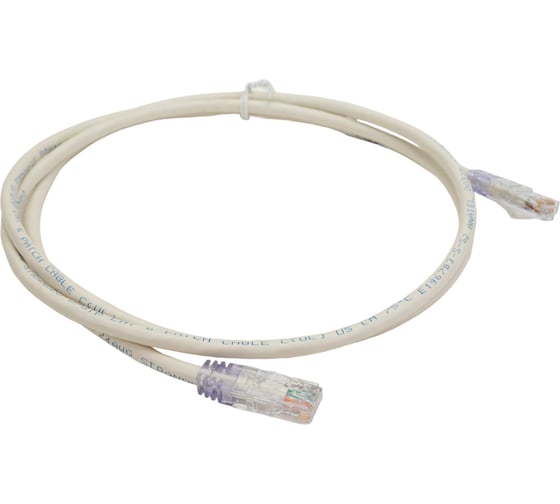 Патч-корд PANDUIT UTPSP1.5MY TX6 PLUS UTP, Cat.6, с модульными разъёмами TX6 PLUS на обоих концах, 24 AWG, 1.5 м, белый 29968