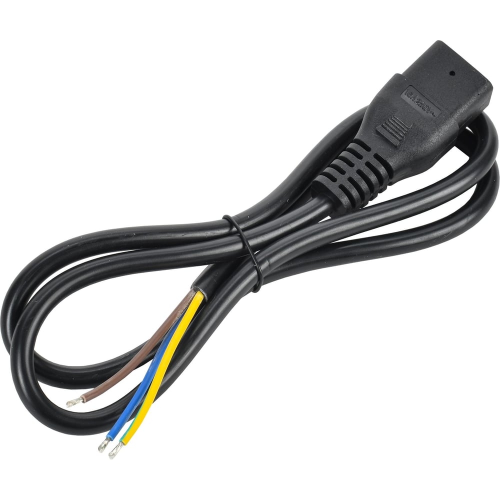 Кабель электропитания ITK pdu 3x1,5, 1м, c19-б/р PC-C19-1M - выгодная ...