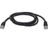 Патч-корд BURO UTP, 4 пары, cat5E, CCA, molded, 1м, черный, RJ-45 (m)-RJ-45 (m) (упаковка 1шт) 1645628 2