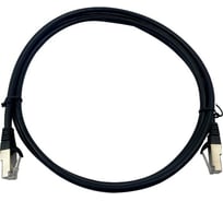 Патч-корд BURO STP 4 пары cat7 CCA molded 1.5м черный RJ-45 (m)-RJ-45 (m) 1868443