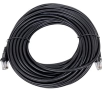Патч-корд BURO UTP 4 пары cat5E CCA molded 15м черный RJ-45 (m)-RJ-45 (m) 1645951