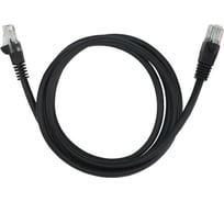 Патч-корд BURO UTP 4 пары cat5E CCA molded 1.5м черный RJ-45 (m)-RJ-45 (m) 1645929