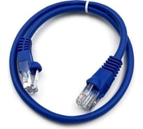 Патч-корд BURO UTP 4 пары cat5E CCA molded 0.5м голубой RJ-45 (m)-RJ-45 (m) 1427768 31507209