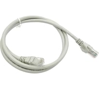 Патч-корд BURO UTP 4 пары cat6 CCA molded 1м серый RJ-45 (m)-RJ-45 (m) 1543678