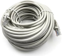 Патч-корд BURO UTP-5E-15M-G UTP 4 пары cat5E CCA molded 15м серый RJ-45 (m)-RJ-45 (m) 1428201